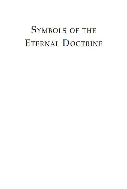 Symbols of the Eternal Doctrine - Helen Valborg